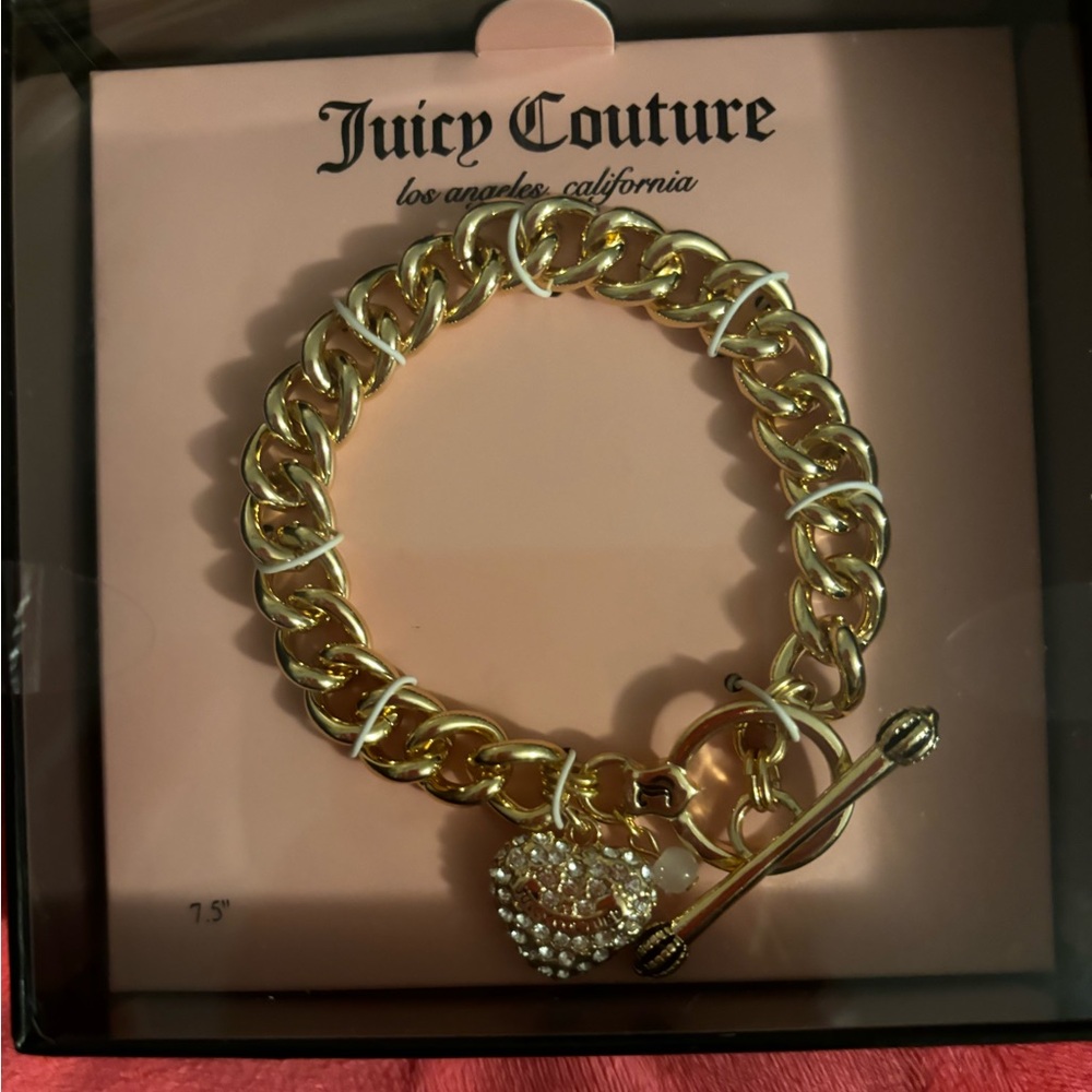 Juicy charm bracelet new